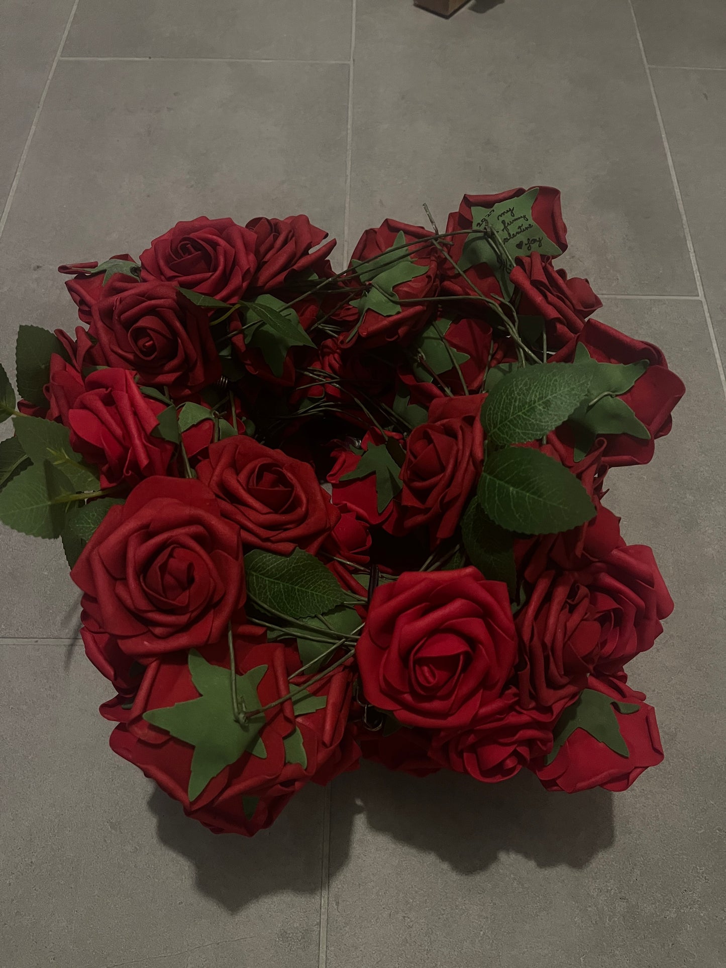 Rare Collectibles: The 100 roses from the "My Funny Valentine" music video