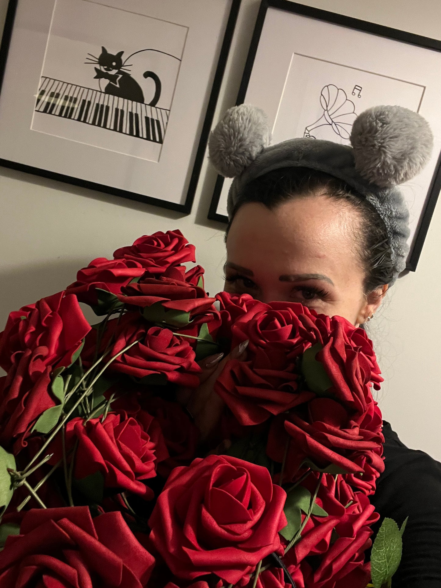 Rare Collectibles: The 100 roses from the "My Funny Valentine" music video