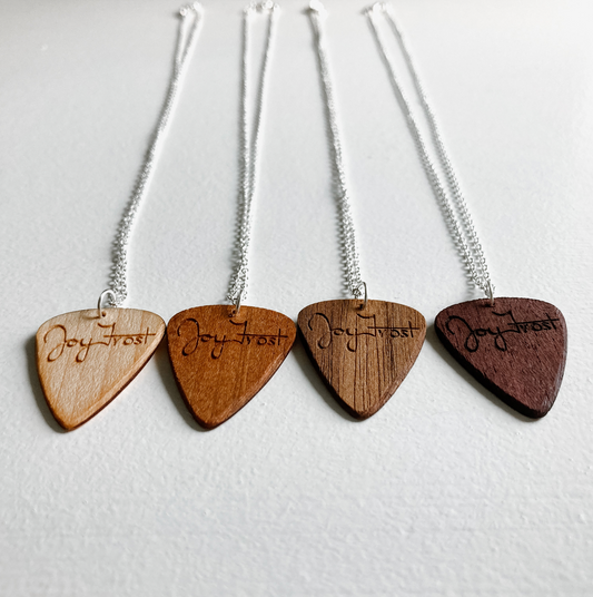 Collar de púa de guitarra Treepicks - Hecho a mano