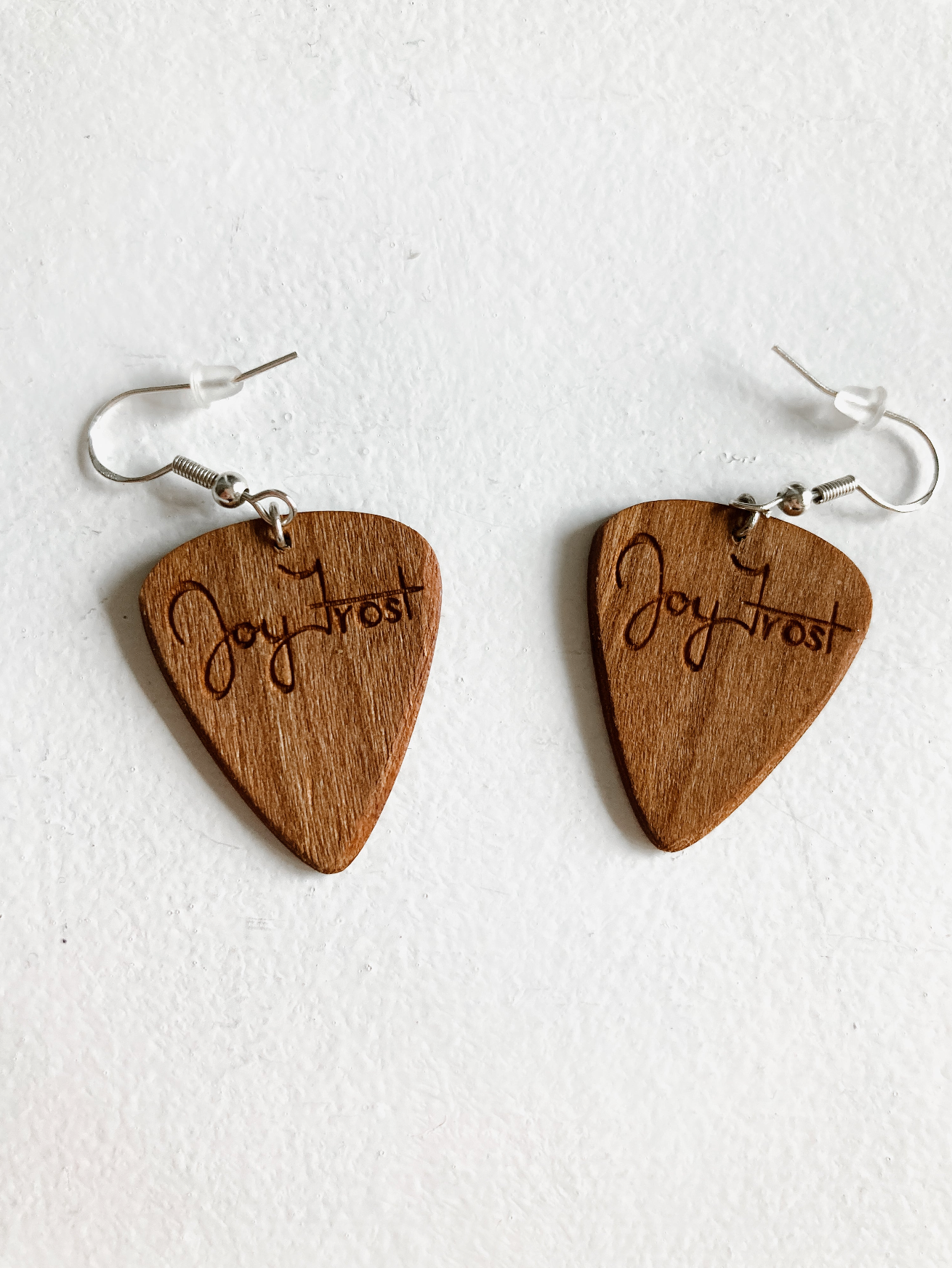 Pendientes Treepicks Guitar Picks - Hechos a mano