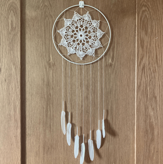 Crochet Nightmare Catcher - Handmade by Joy