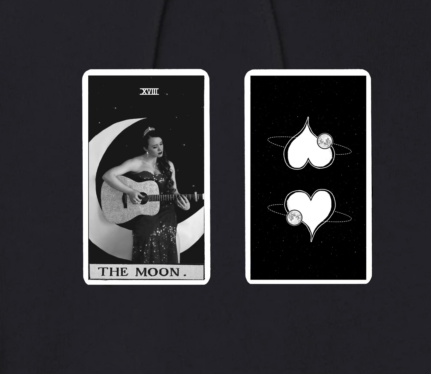 The Moon Tarot Unisex Hoodie